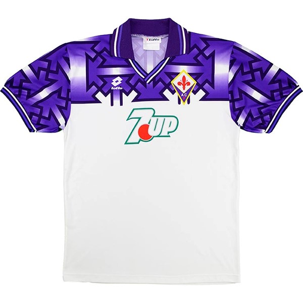 Camiseta Fiorentina 2ª Retro 1992 1993 Blanco